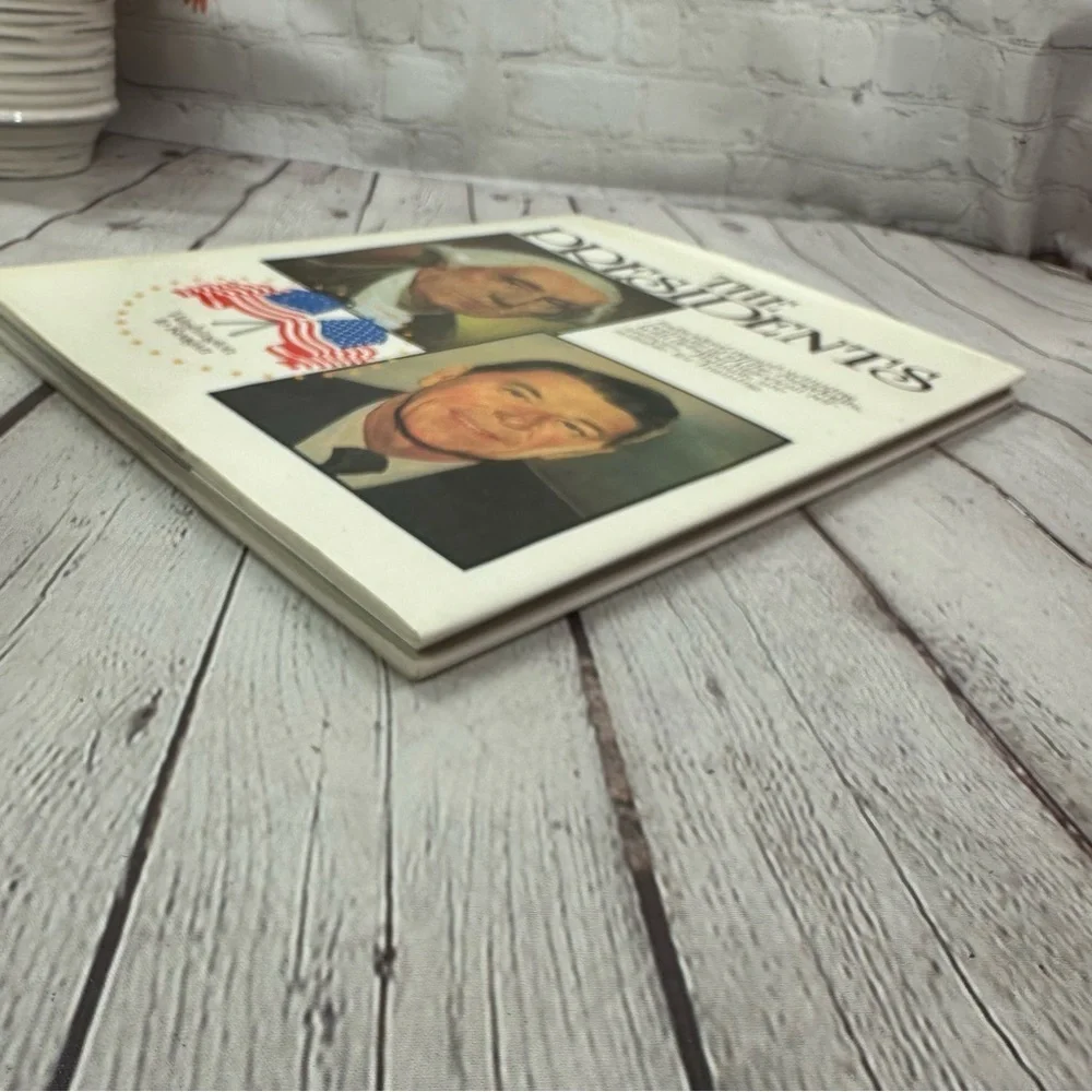 vintage 1984 The Presidents Portrait Collection hardcover Book